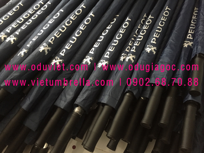 xưởng sản xuất ô dù cầm tay in logo quảng cáo